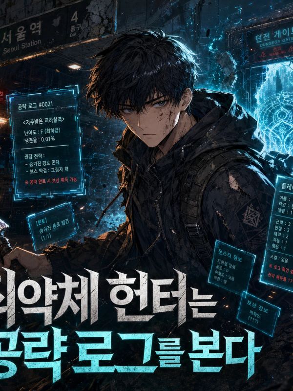 최약체 헌터는 공략 로그를 본다